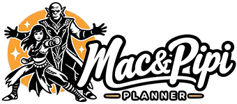 Mac&Pipi Planner