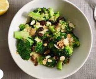 Brócoli con almendras