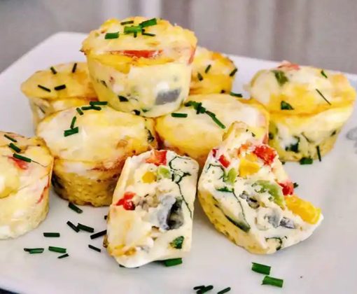 Muffins saladas de verduritas
