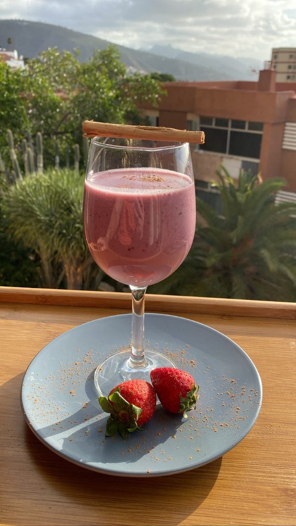Smoothie de frutos rojos